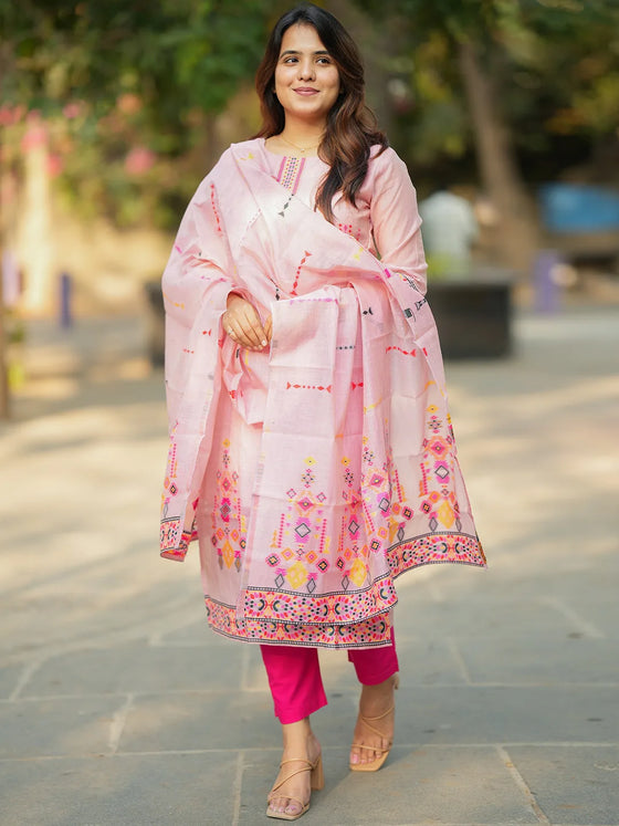 Fiza Kurti & Dupatta Set - view 1