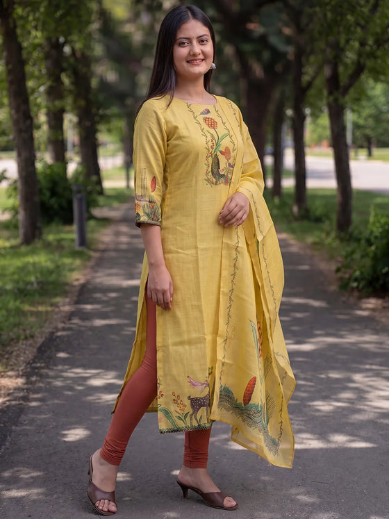 Parita Kurti & Dupatta Set - view 1
