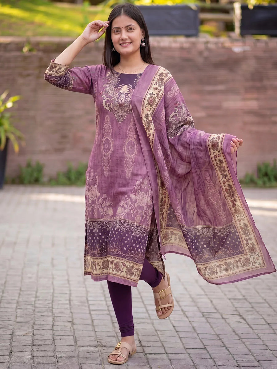 Diksha Kurti & Dupatta Set - view 3