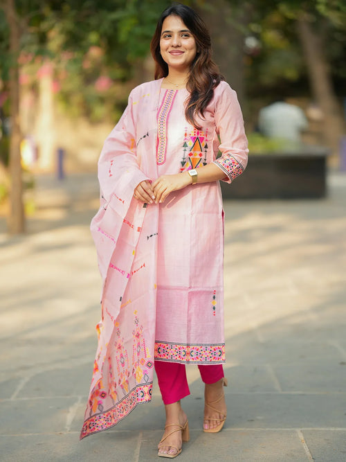 Fiza Kurti & Dupatta Set - view 2