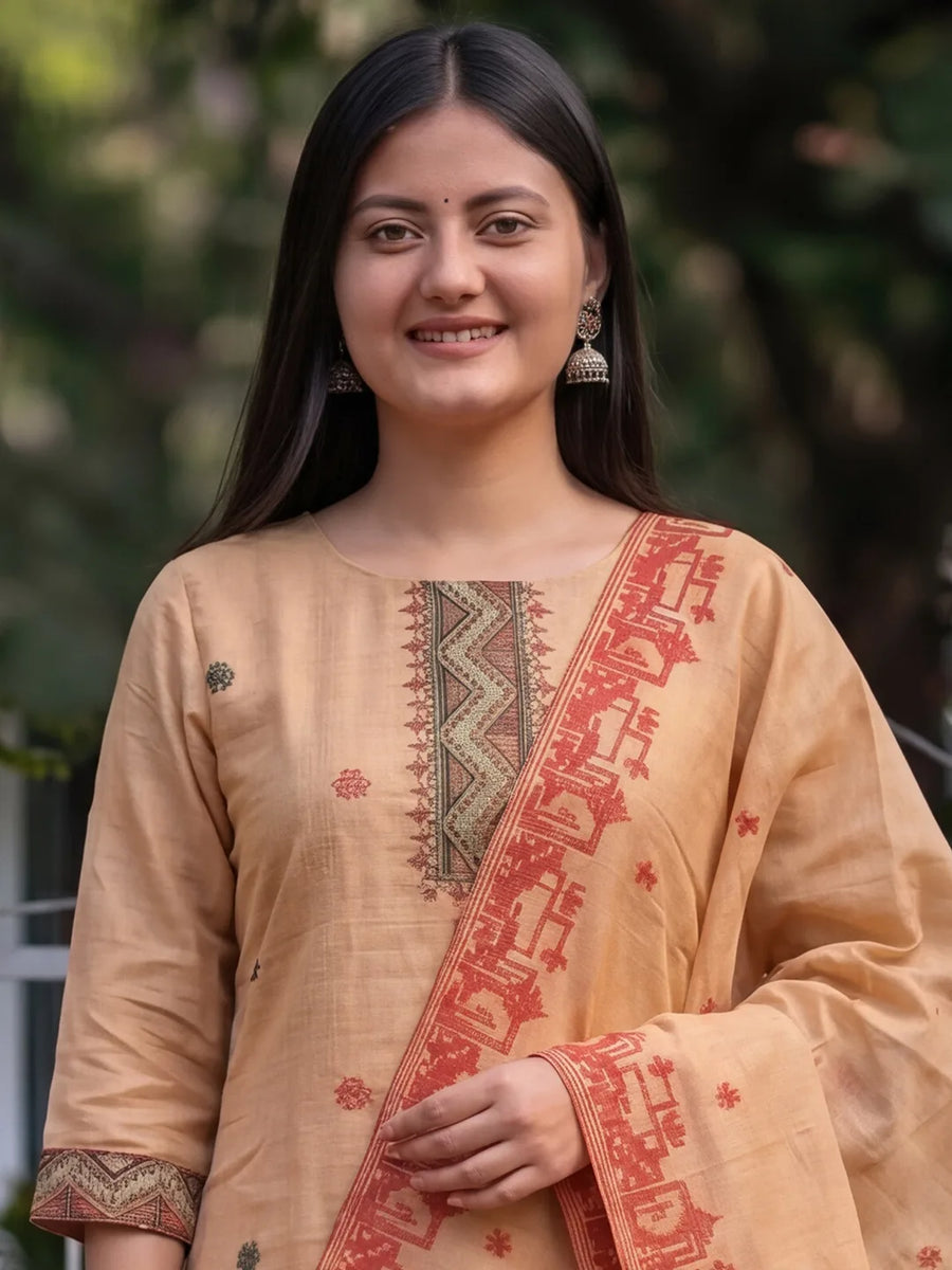 Kareena Kurti & Dupatta Set - view 2