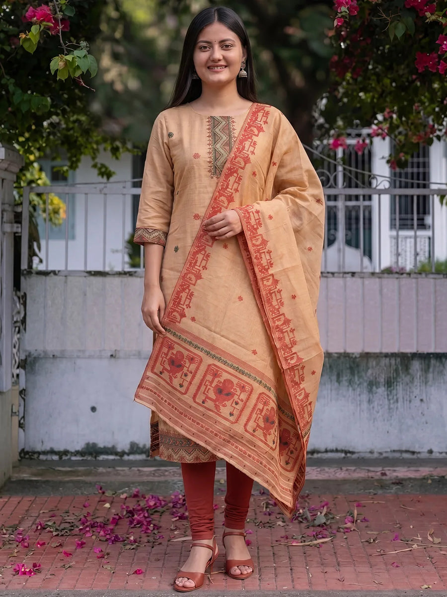 Kareena Kurti & Dupatta Set - view 3