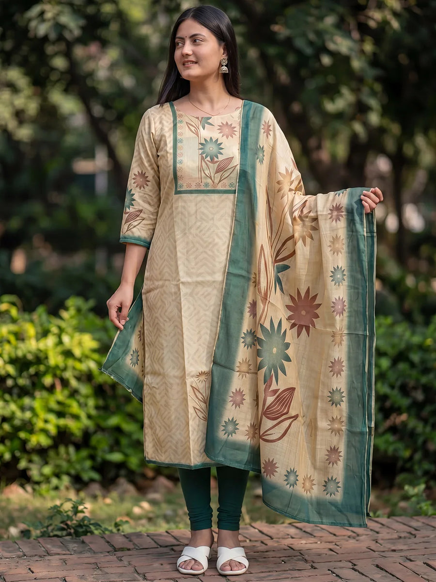 Nayna Kurti & Dupatta Set - view 5