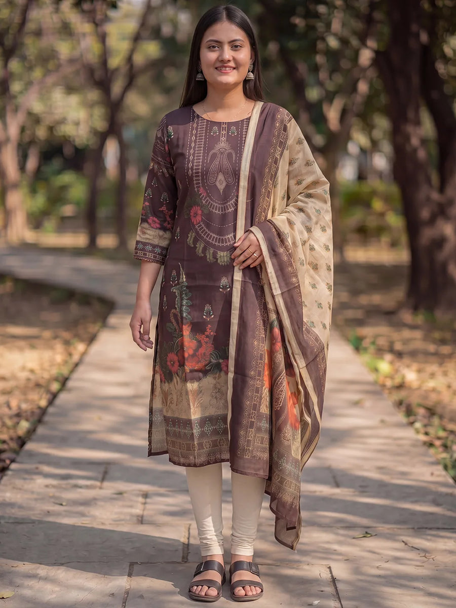 Priya Kurti & Dupatta Set - view 2