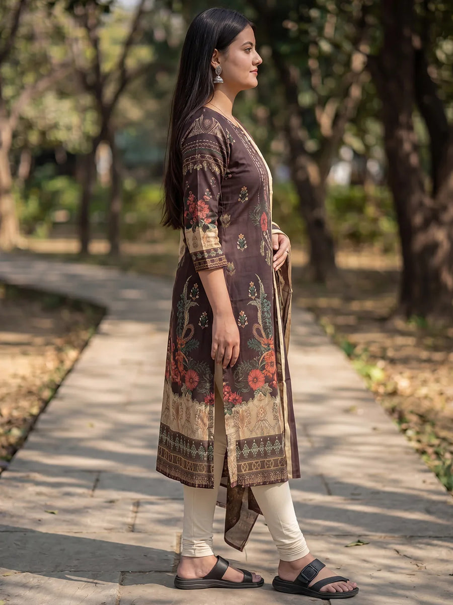 Priya Kurti & Dupatta Set - view 3