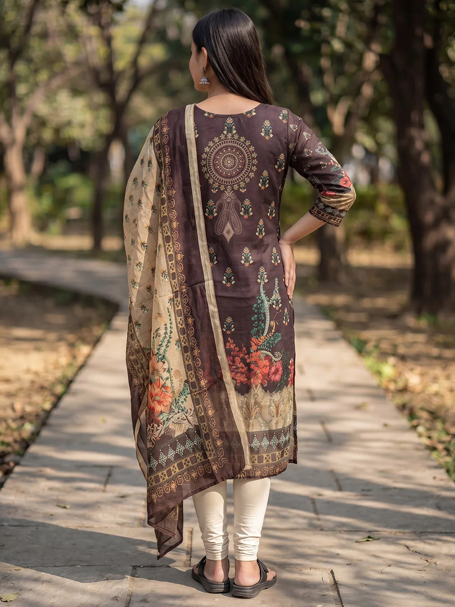 Priya Kurti & Dupatta Set - view 5
