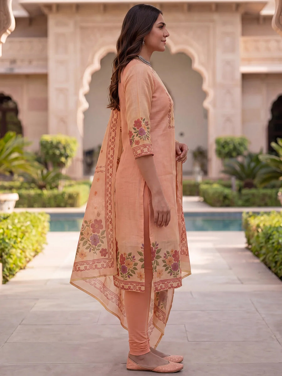 Sanskruti Kurti & Dupatta Set - view 2