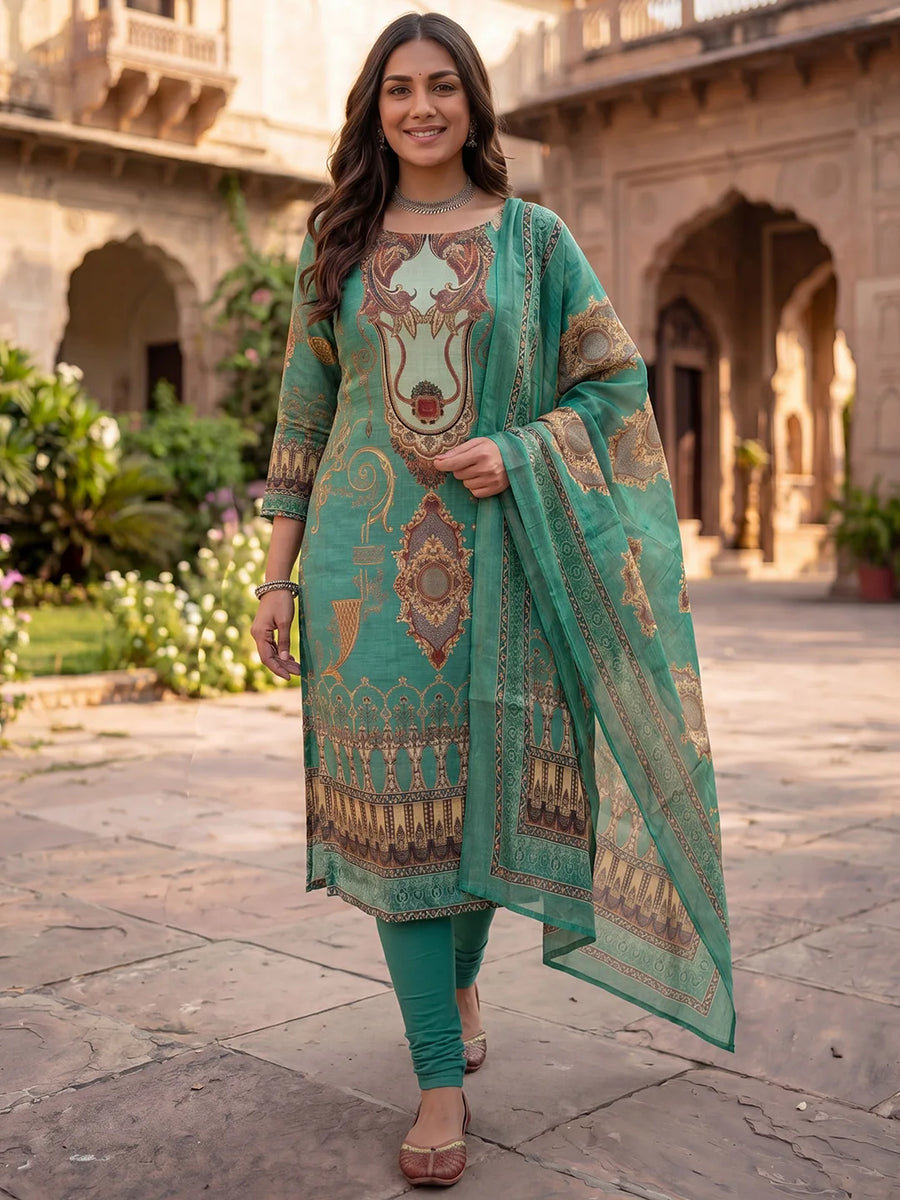 Satrangi Kurti & Dupatta Set - view 1