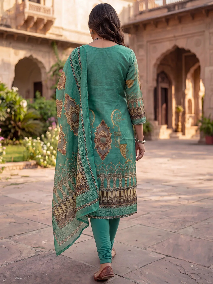 Satrangi Kurti & Dupatta Set - view 2
